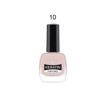 Golden Rose Keratin Nail Color