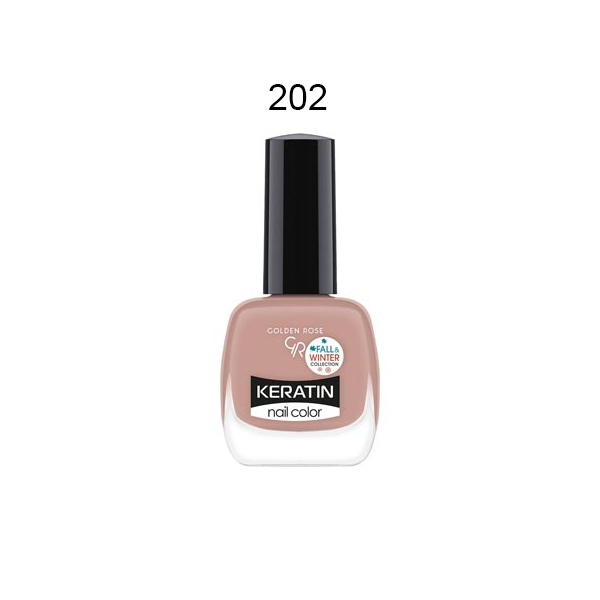 Golden Rose Keratin Nail Color