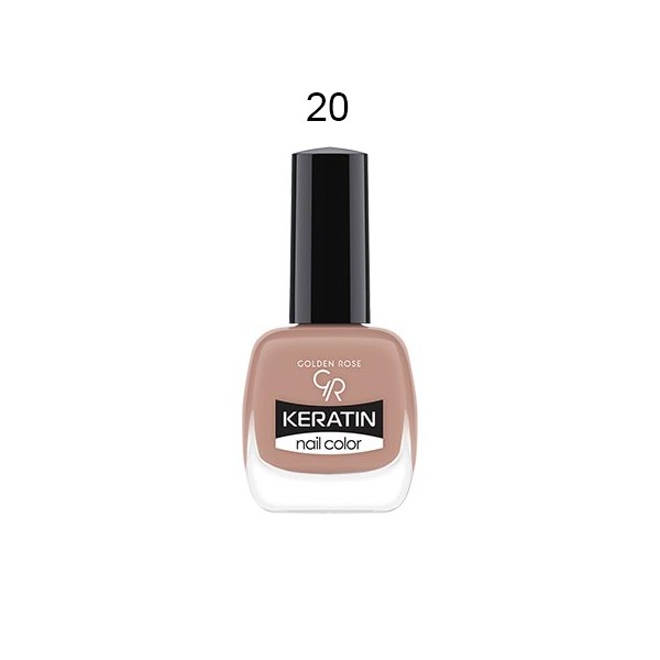 Golden Rose Keratin Nail Color