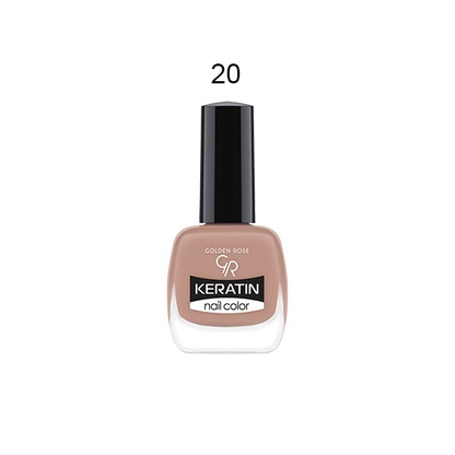 Golden Rose Keratin Nail Color