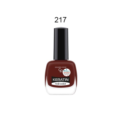 Golden Rose Keratin Nail Color
