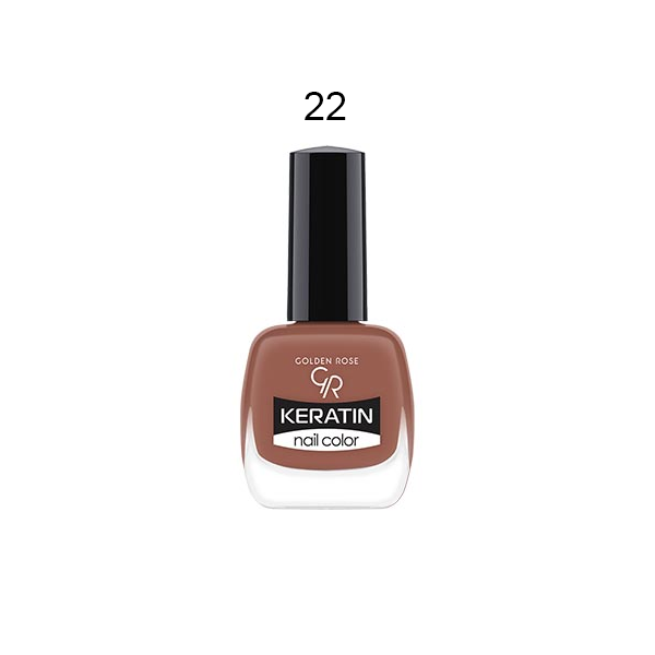 Golden Rose Keratin Nail Color