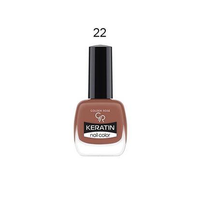 Golden Rose Keratin Nail Color