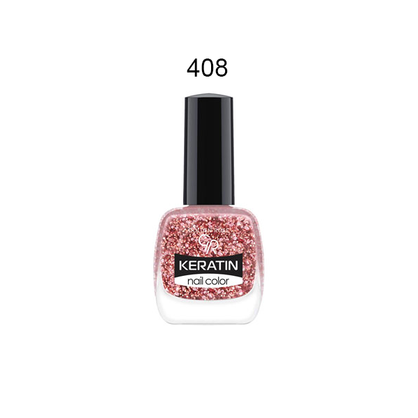 Golden Rose Keratin Nail Color