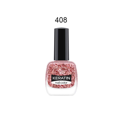 Golden Rose Keratin Nail Color