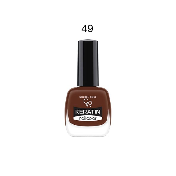 Golden Rose Keratin Nail Color
