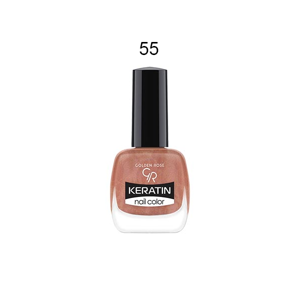 Golden Rose Keratin Nail Color