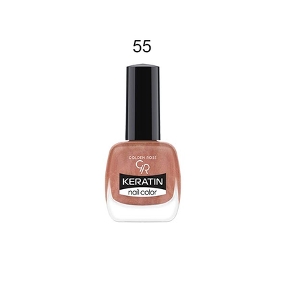 Golden Rose Keratin Nail Color