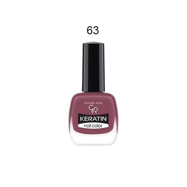 Golden Rose Keratin Nail Color