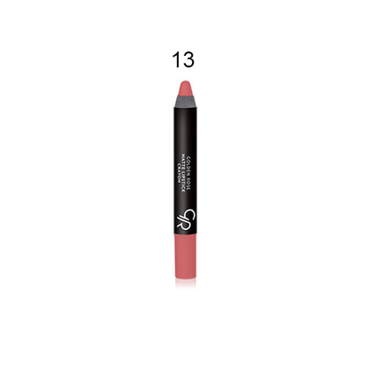 Golden Rose Matte Lipstick Crayon