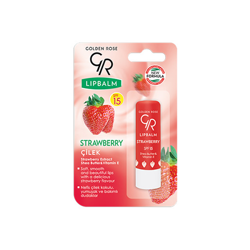 Golden Rose Strawberry Lip Balm Spf15