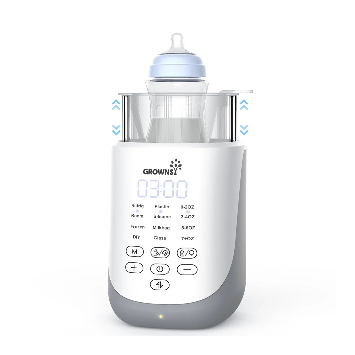 Grownsy 10-in-1 Fast Baby Bottle Warmer