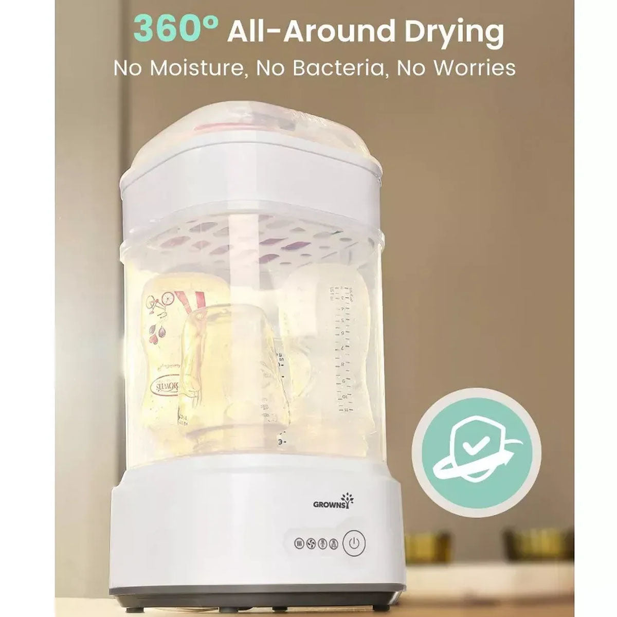 Grownsy Electric Bottle Sterilizer And Dryer