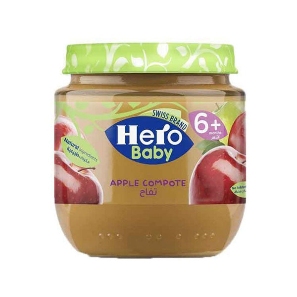 HERO BABY APPLE COMPOTE 125 GM