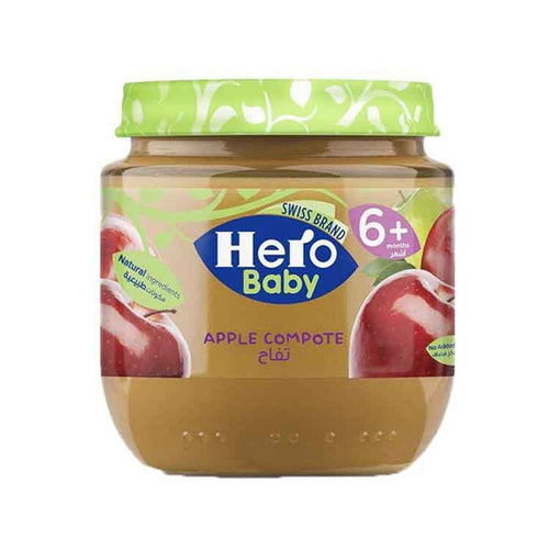 HERO BABY APPLE COMPOTE 125 GM