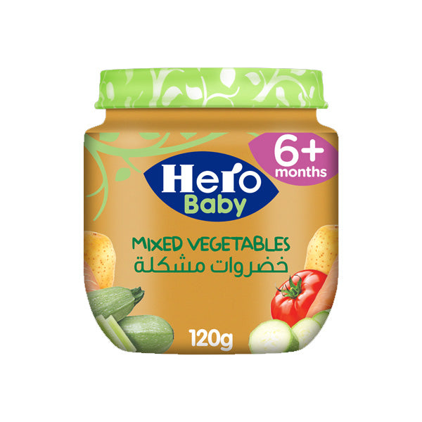 HERO MIXED VEGETABLES 120GM