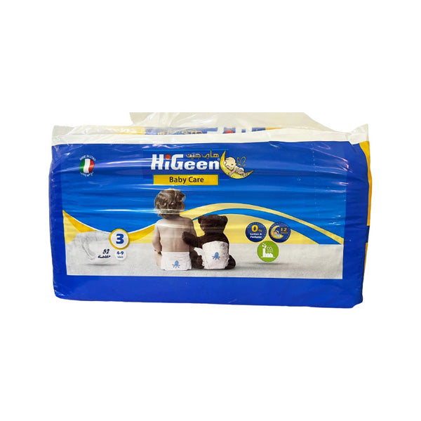 HIGEEN DIAPERS 3 52PCS