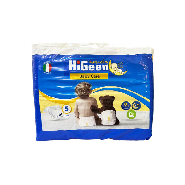 HIGEEN DIAPERS 5 40PCS