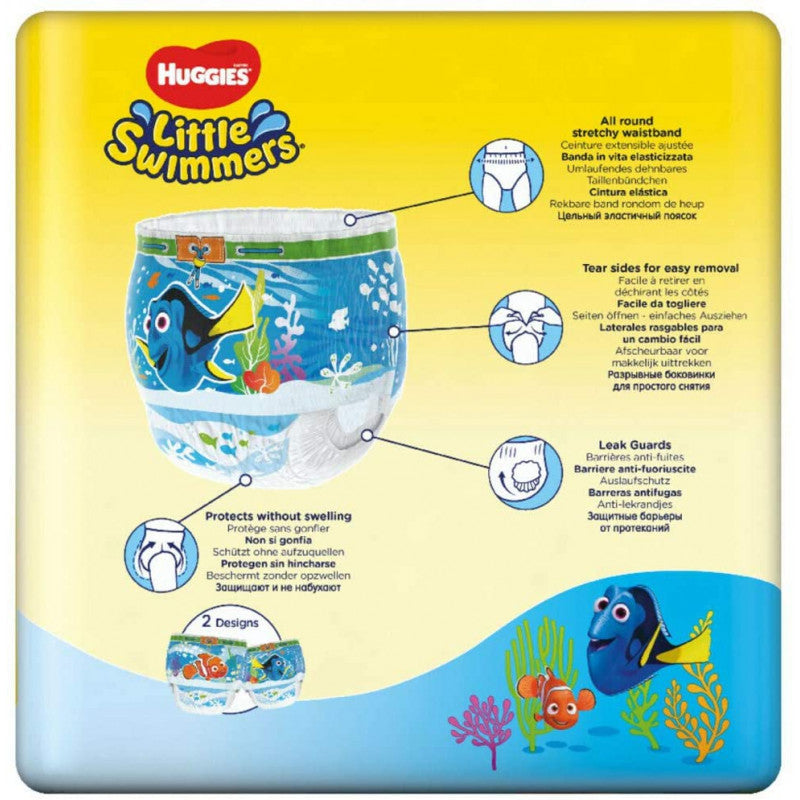 Huggies( Size 3-4, 7-15 Kg, 12  Little Swimmers Swim Pants)