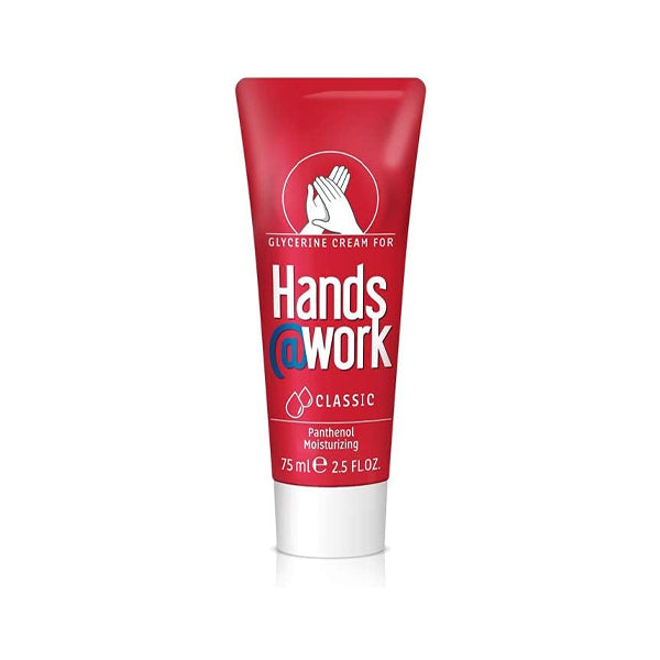 Hands@work Glycerin Cream, Classic, Panthenol Moisturizing, 75ml