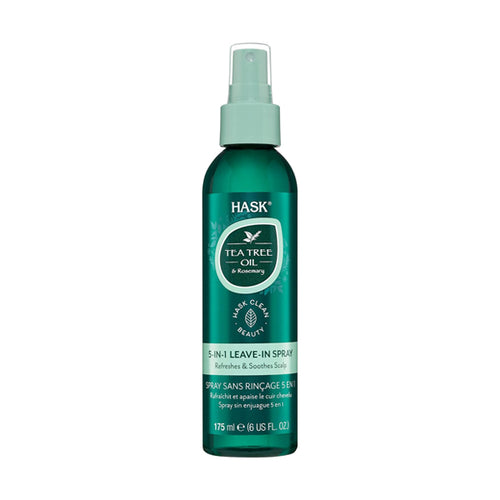 Hask 5 In 1 Leave - In Spray With Tea Tree Oil & Rosemary 175ml