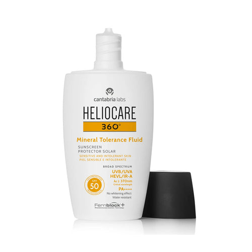 Heliocare 360 Mineral Tolerance Fluid Spf 50+ Sunblock 50ml