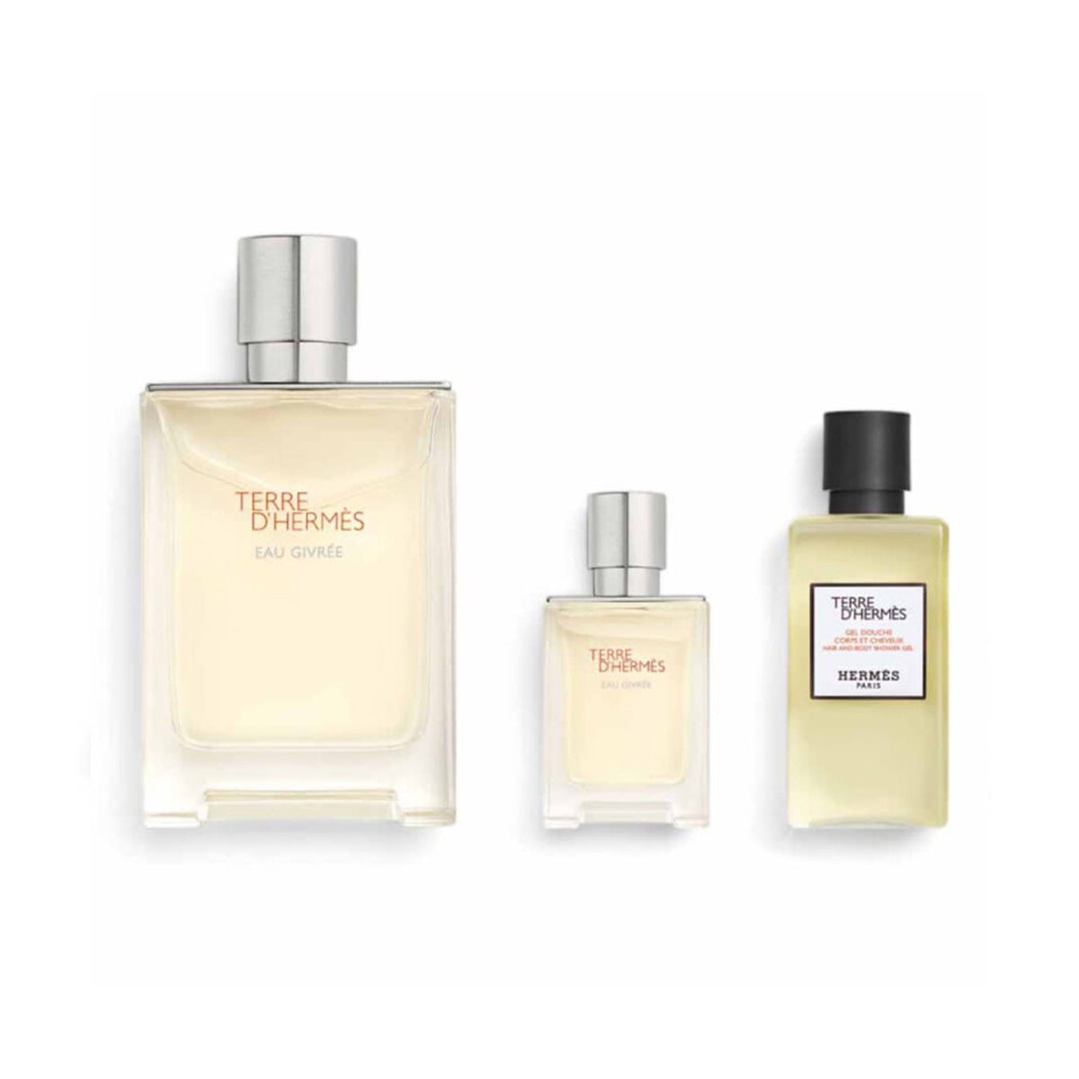 Hermes Men's Terre D' Eau Givree Gift Set Fragrances