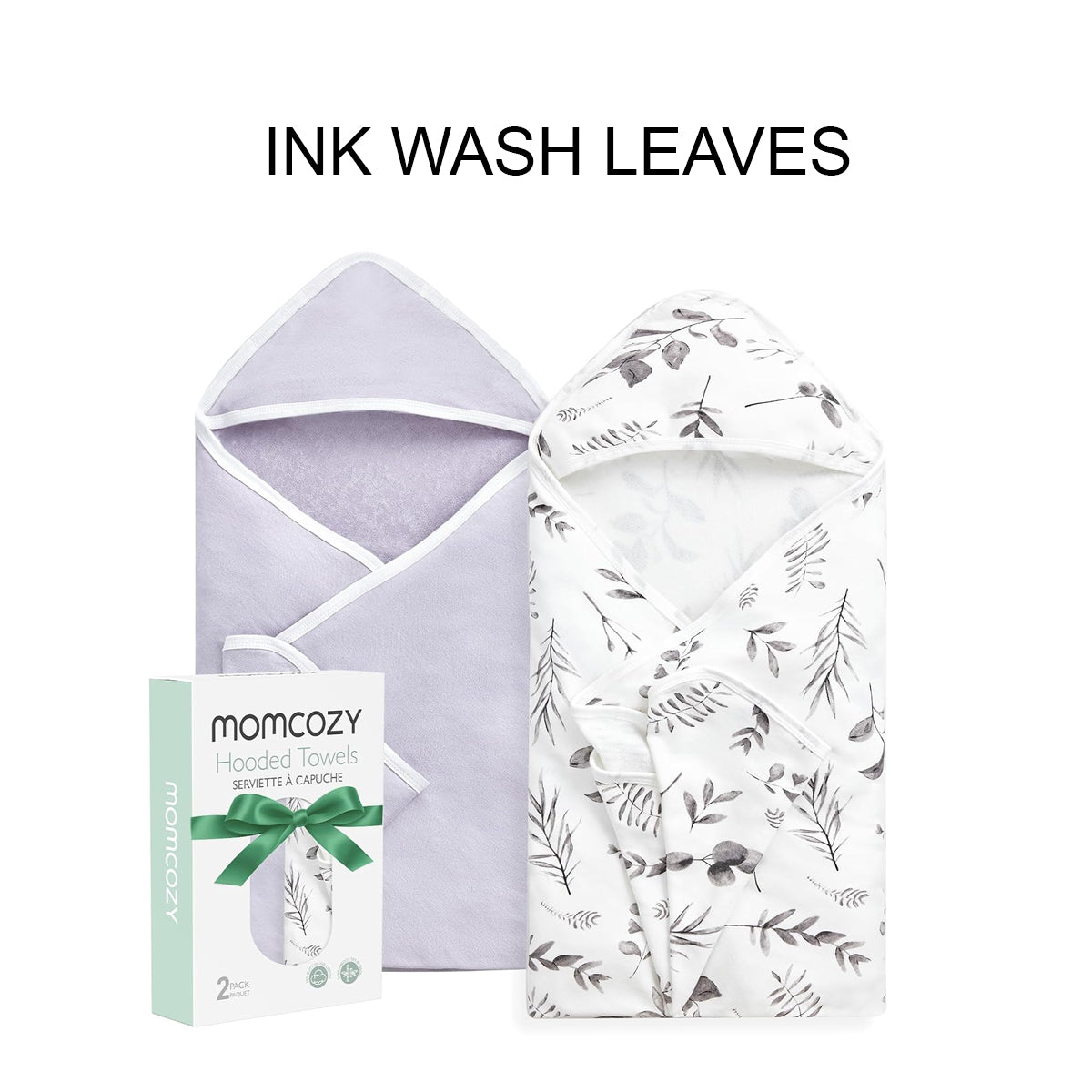 Momcozy Hooded Towels, 2 Pack