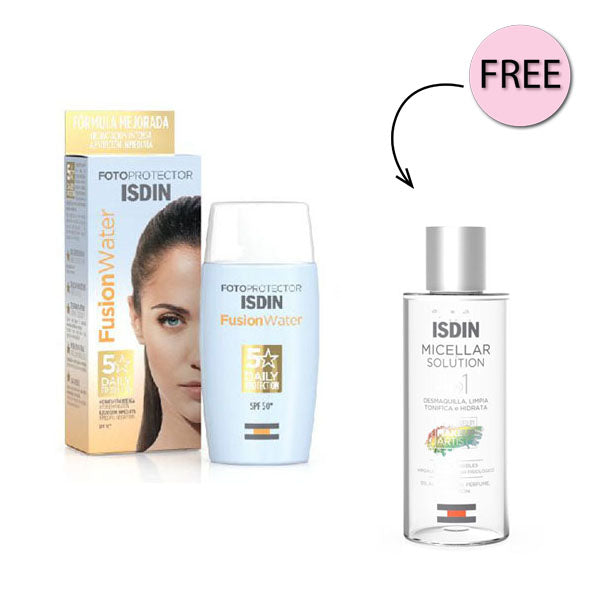 ISDIN FOTOPROTECTOR FUSION WATER SPF50 50ML OFFER