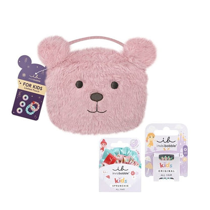 Invisibobble Kids Set Pink Teddy Int