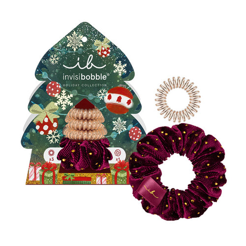 Invisibobble Set Holidays Good Things Come In Trees 4pc