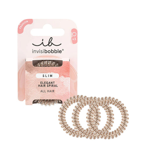 Invisibobble Slim Bronze And Beads