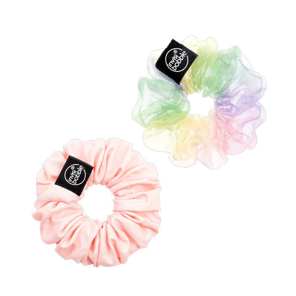 Invisibobble Sprunchie Duo Retro Dreamin Hue-man Love