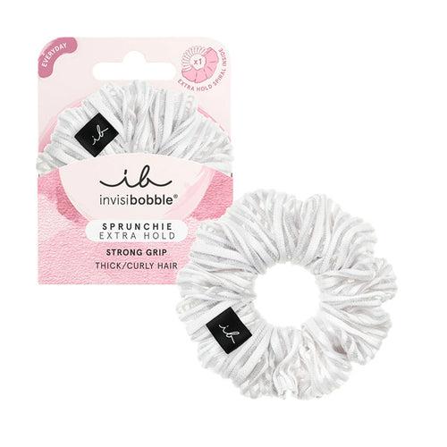 Invisibobble Sprunchie Extra Hold Pure White