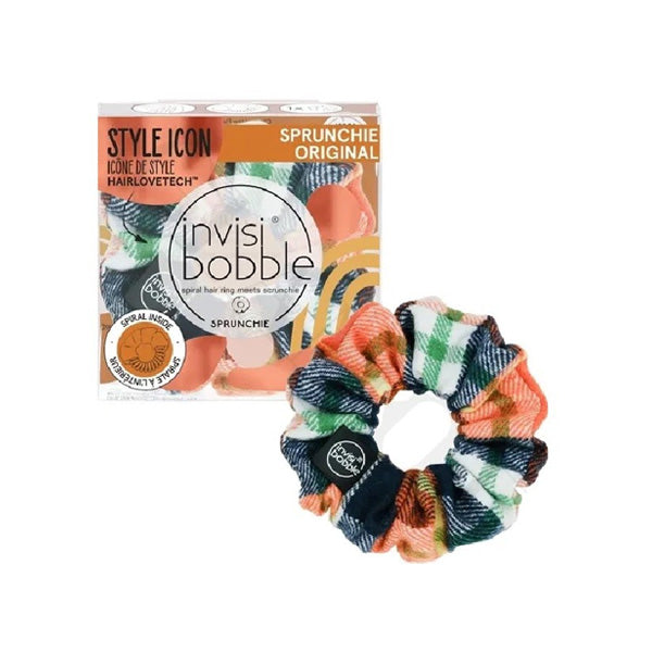 Invisibobble Sprunchie Fall In Love Channel The Flannel