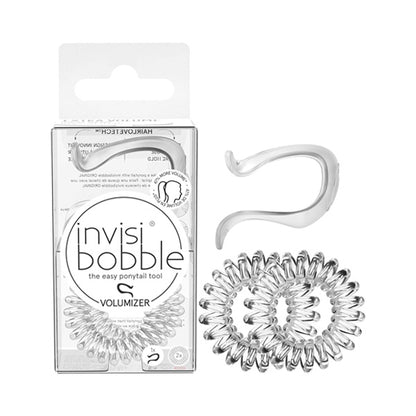 Invisibobble Volumizer Crystal Clear (1 Volumizer+1 Original)