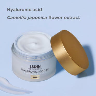 Isdin Hyaluronic Moisture Normal To Dry Skin Cream 50g