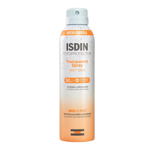 Isdin Transparent Spray Wet Skin Spf 50+ 250ml