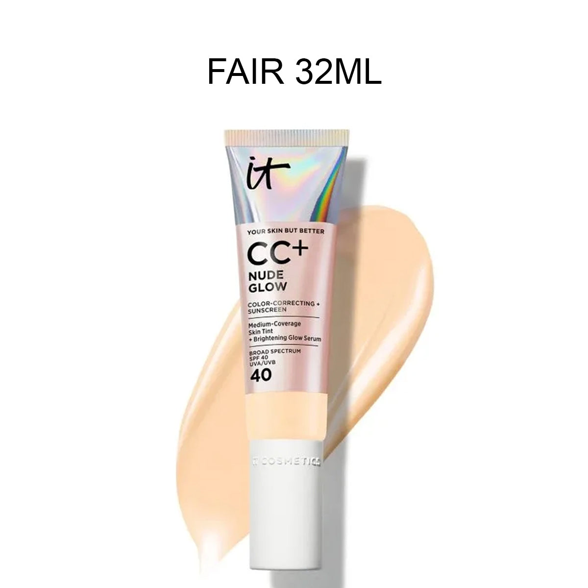 It Cosmetics Your Skin But Better Cc+ Spf 40 Cream Nude Glow