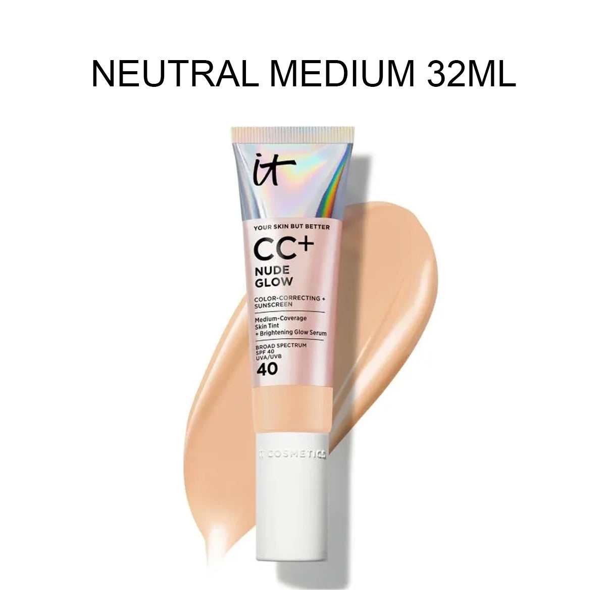 It Cosmetics Your Skin But Better Cc+ Spf 40 Cream Nude Glow