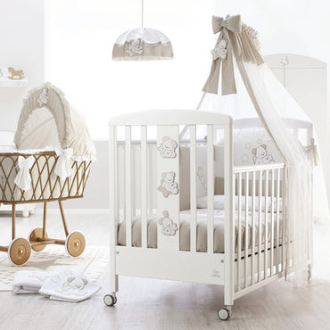 Italbaby Cot Sweet Stars White