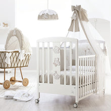 Load image into Gallery viewer, Italbaby Cot Sweet Stars White