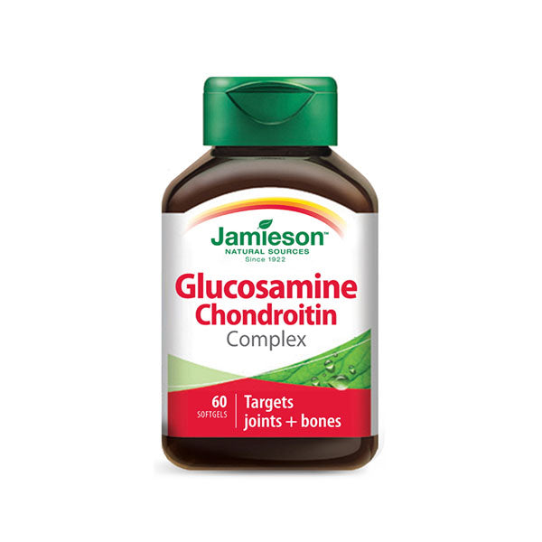JAMIESON GLUCOSAMINE & CHONDROITIN COMPLEX 60 CAPSULES