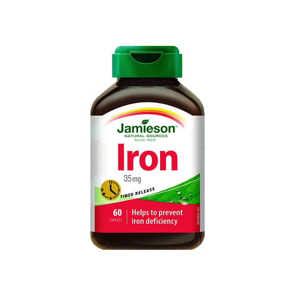 JAMIESON IRON 35 MG 60 CAPSULES