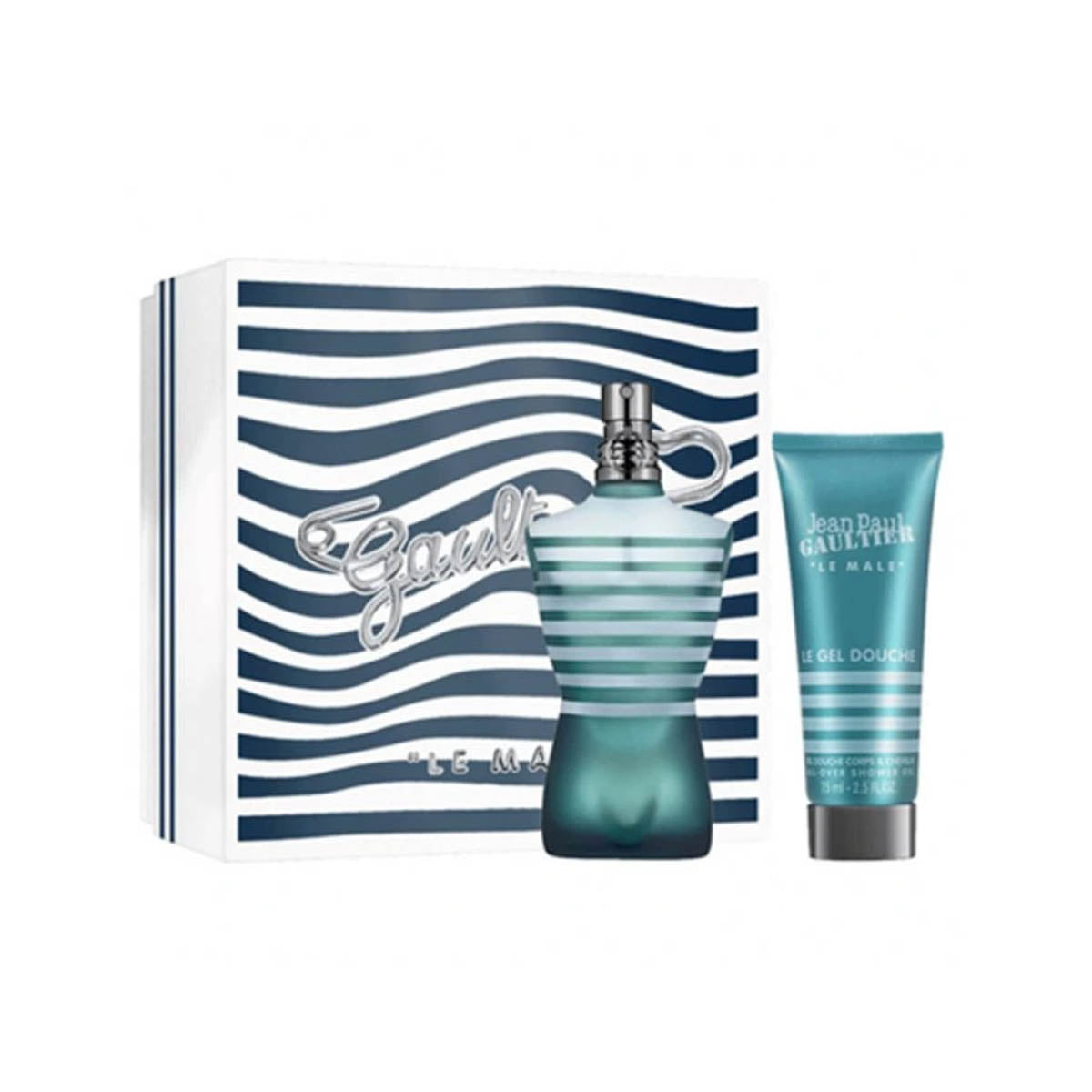 Jean Paul Gaultier Le Male Edt 125ml + Shower Gel 75ml Gift Set For Men