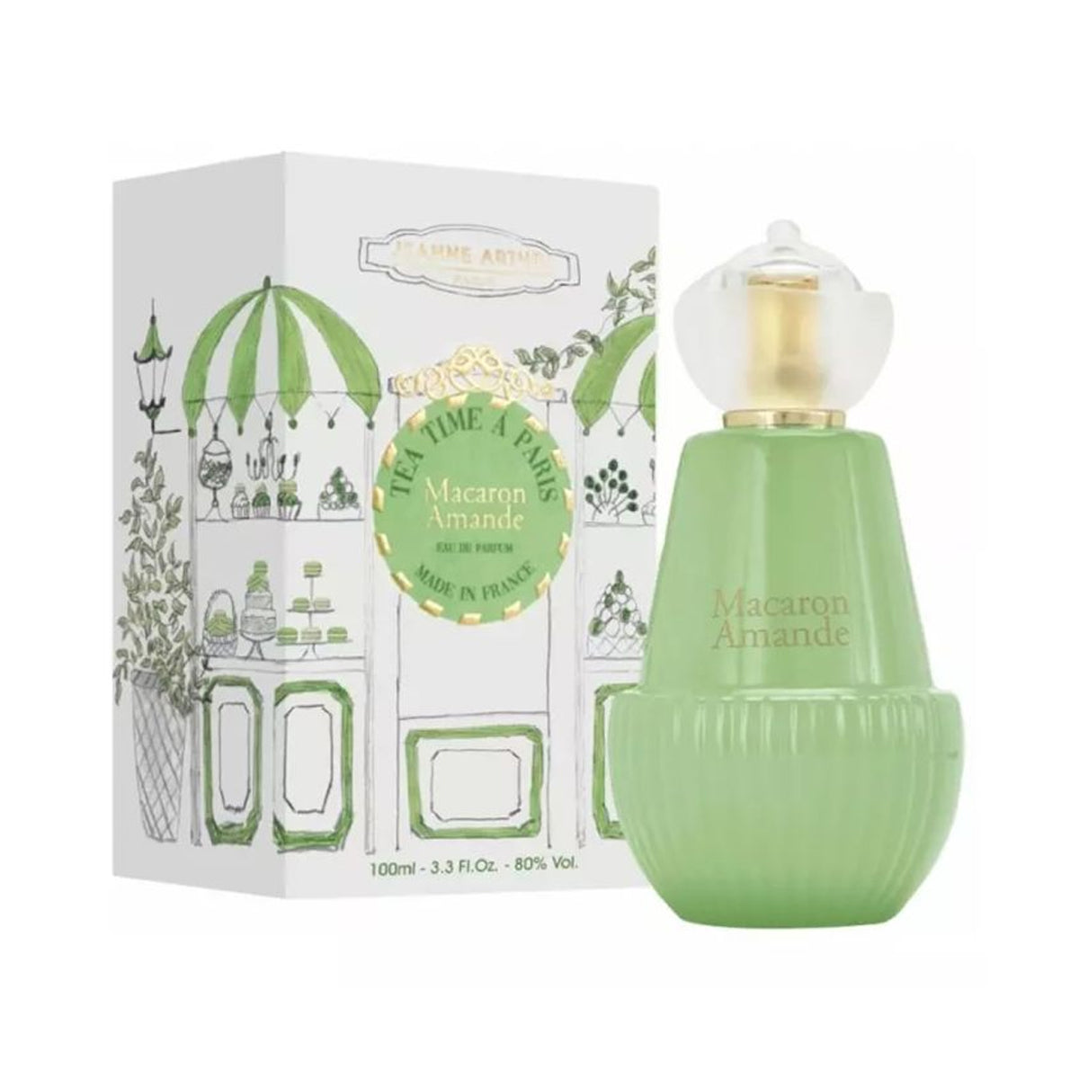 Jeanne Arthes Tea Time A Paris Macaron Amande Edp 100ML For Women