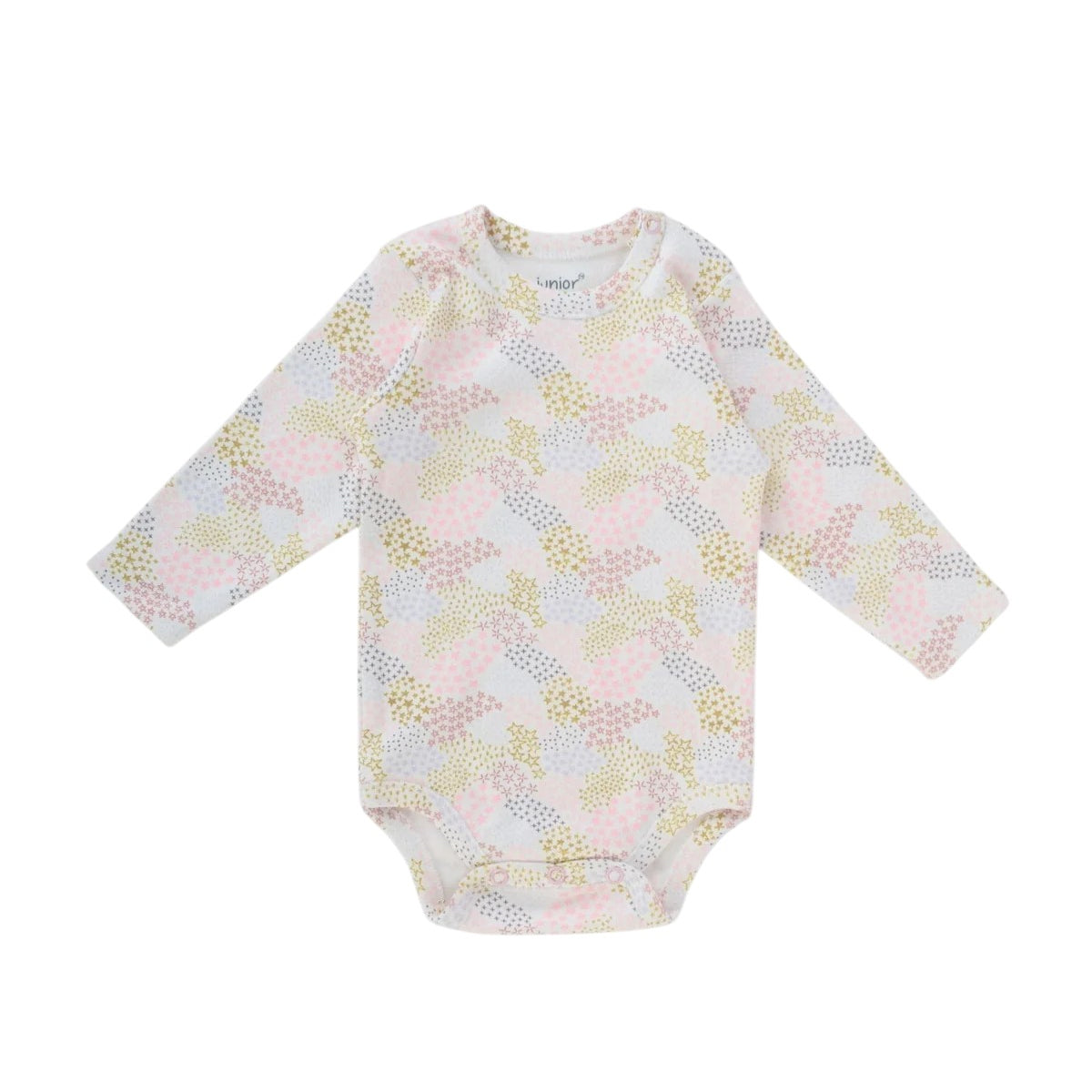 Junior Bodysuit Long Sleeve Stars