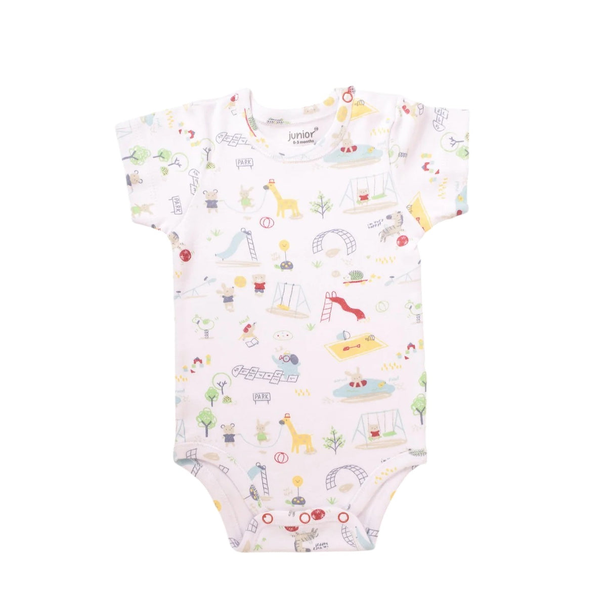 Junior Bodysuit Short Sleeve Playground Junior Bodysuit Short Sleeve Playground