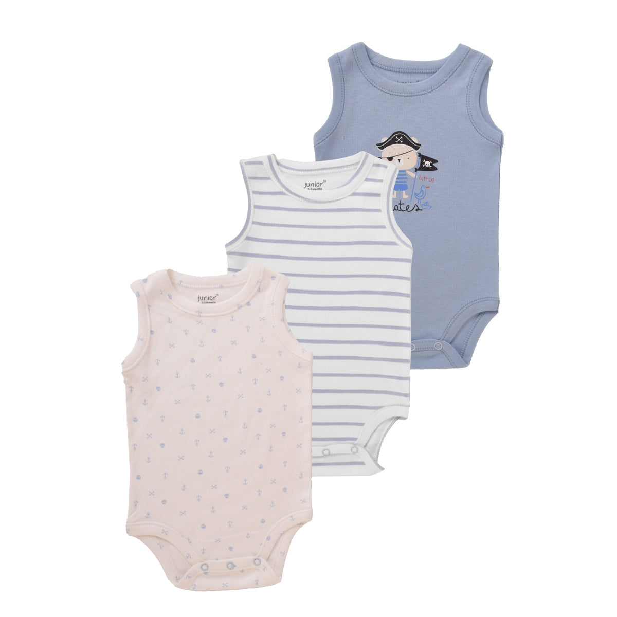 Junior Bodysuit Sleeveless All Aboard Junior Bodysuit Sleeveless All Aboard