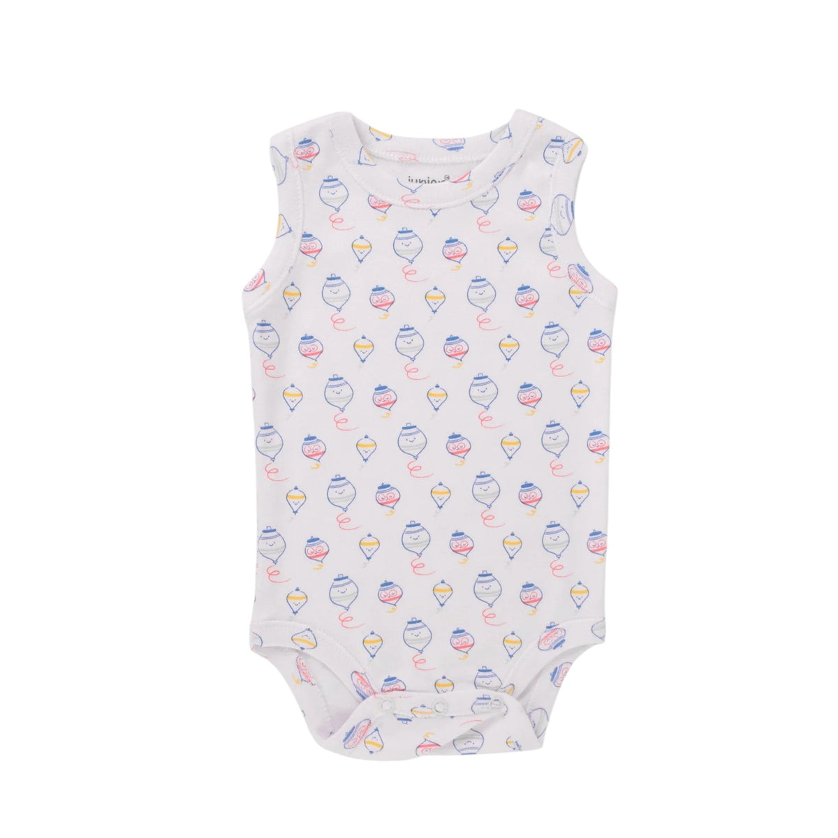 Junior Bodysuit Sleeveless Spinning Top Junior Bodysuit Sleeveless Spinning Top